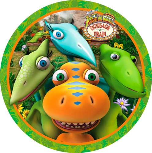 Dinosaur Train Edible Icing Image - Click Image to Close